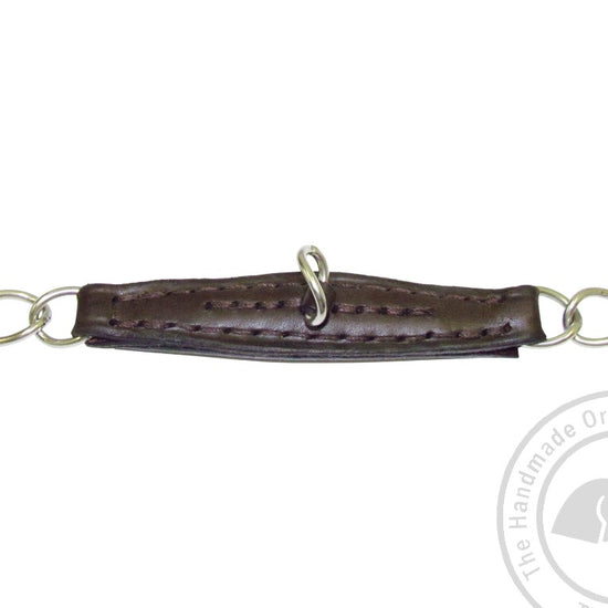 Curb chain leather