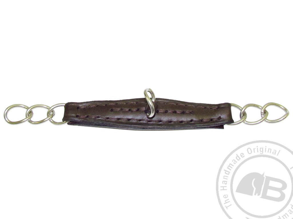 Curb chain leather