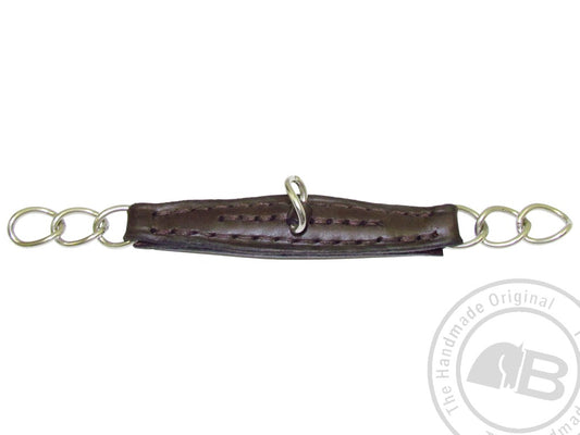 Curb chain leather