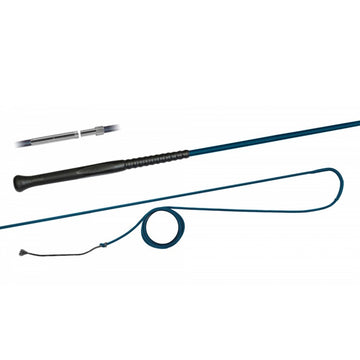 Longerpisk 2-delad nylon, Ergo-grip Mörkgrön