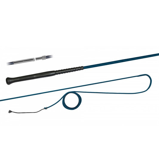 Longerpisk 2-delad nylon, Ergo-grip Mörkgrön