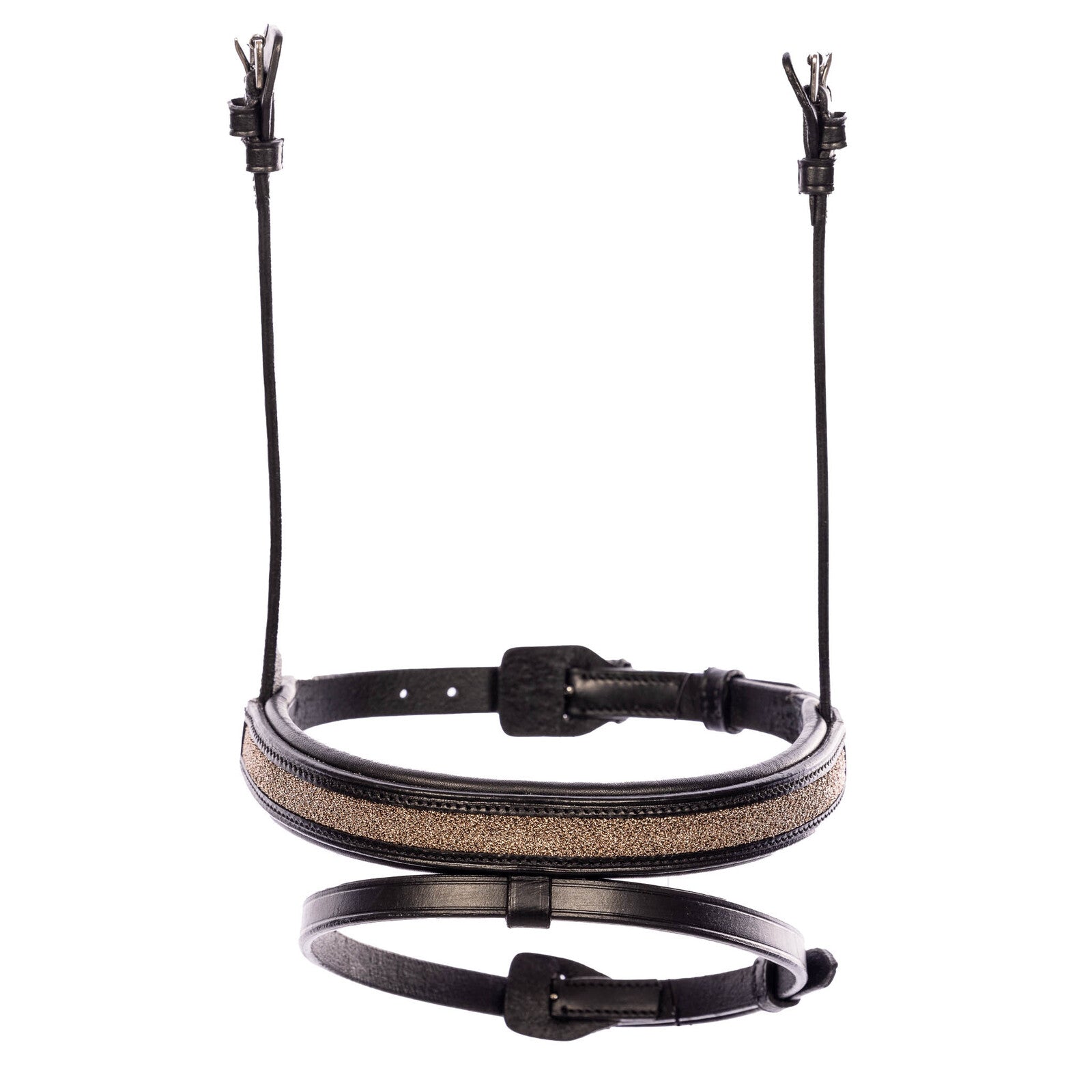 EQ34107-CH Combined Noseband with Champagne Sparkle 20230327-R5AH2854-Edit