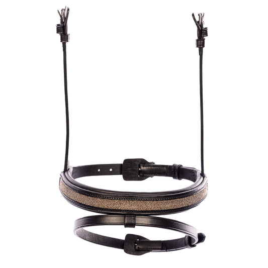 EQ34107-CH Combined Noseband with Champagne Sparkle 20230327-R5AH2854-Edit