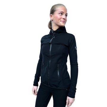 Athletic Hoodie Ladies Kvartrat