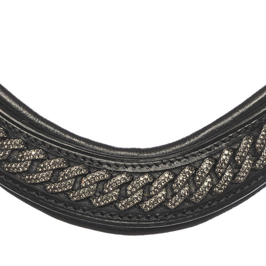EQ20020-AN 2 Crystal Curb Bridle – Regular