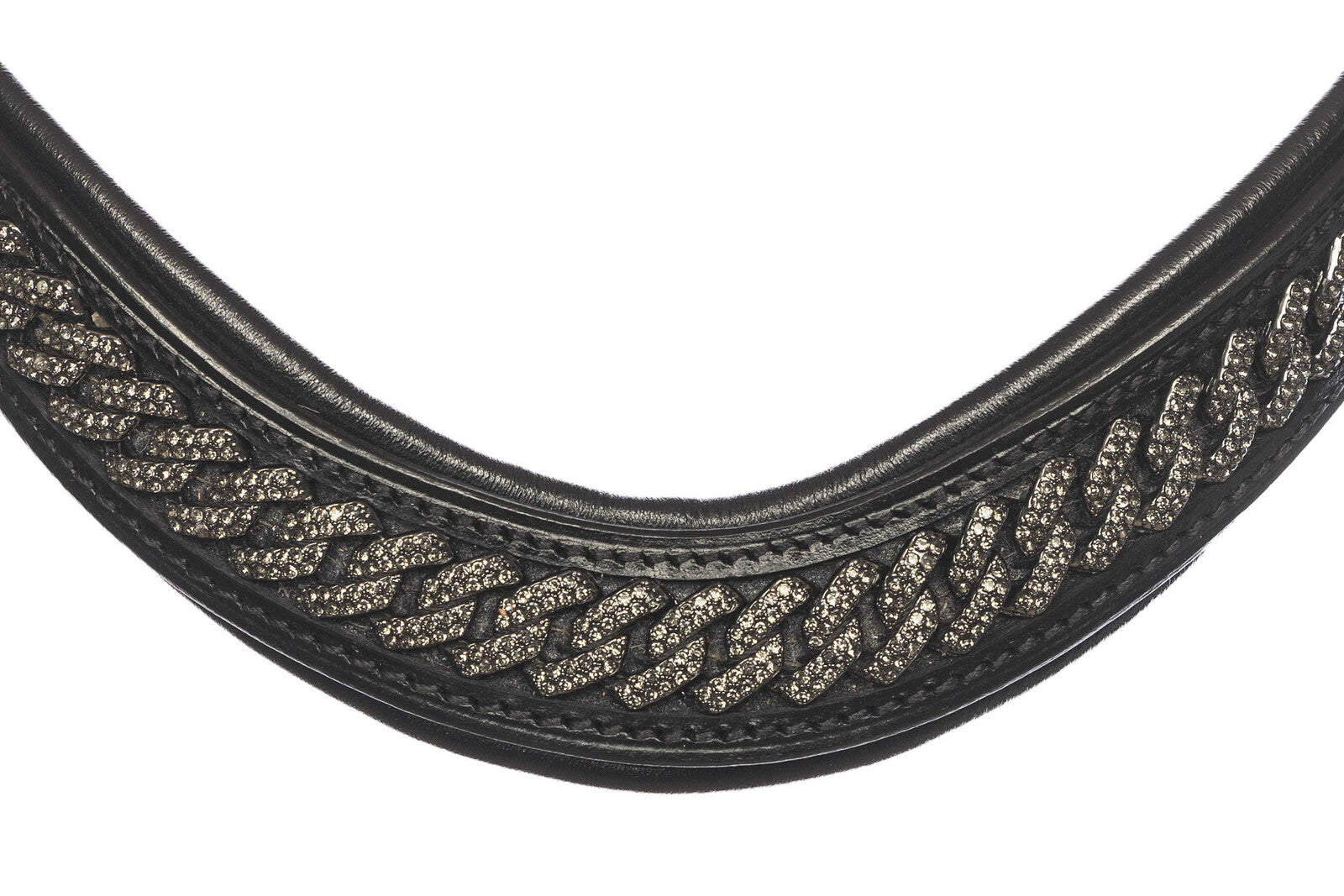 EQ20020-AN 2 Crystal Curb Bridle – Regular