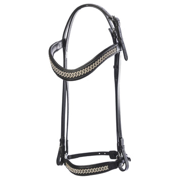 EQ20020-SI 1 Crystal Curb Bridle – Regular