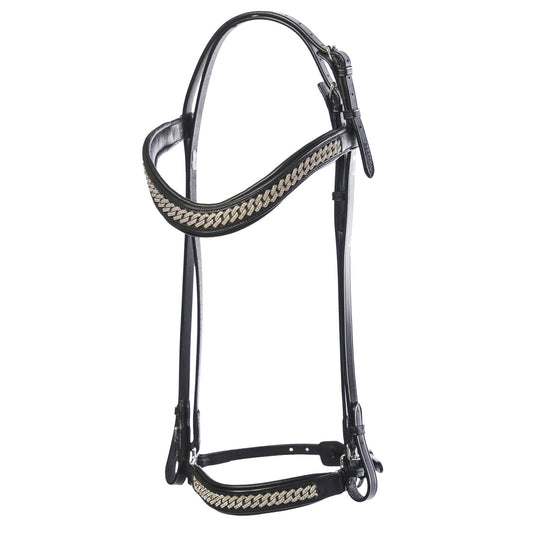 EQ20020-SI 1 Crystal Curb Bridle – Regular