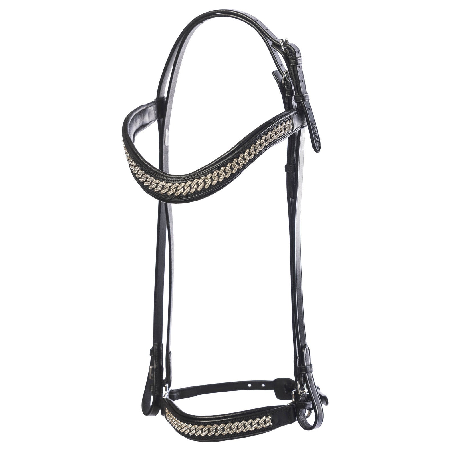 EQ20020-SI 1 Crystal Curb Bridle – Regular