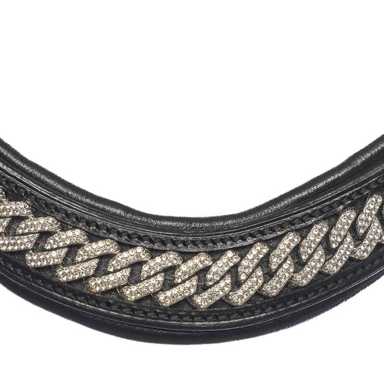 EQ20020-SI 2 Crystal Curb Bridle – Regular
