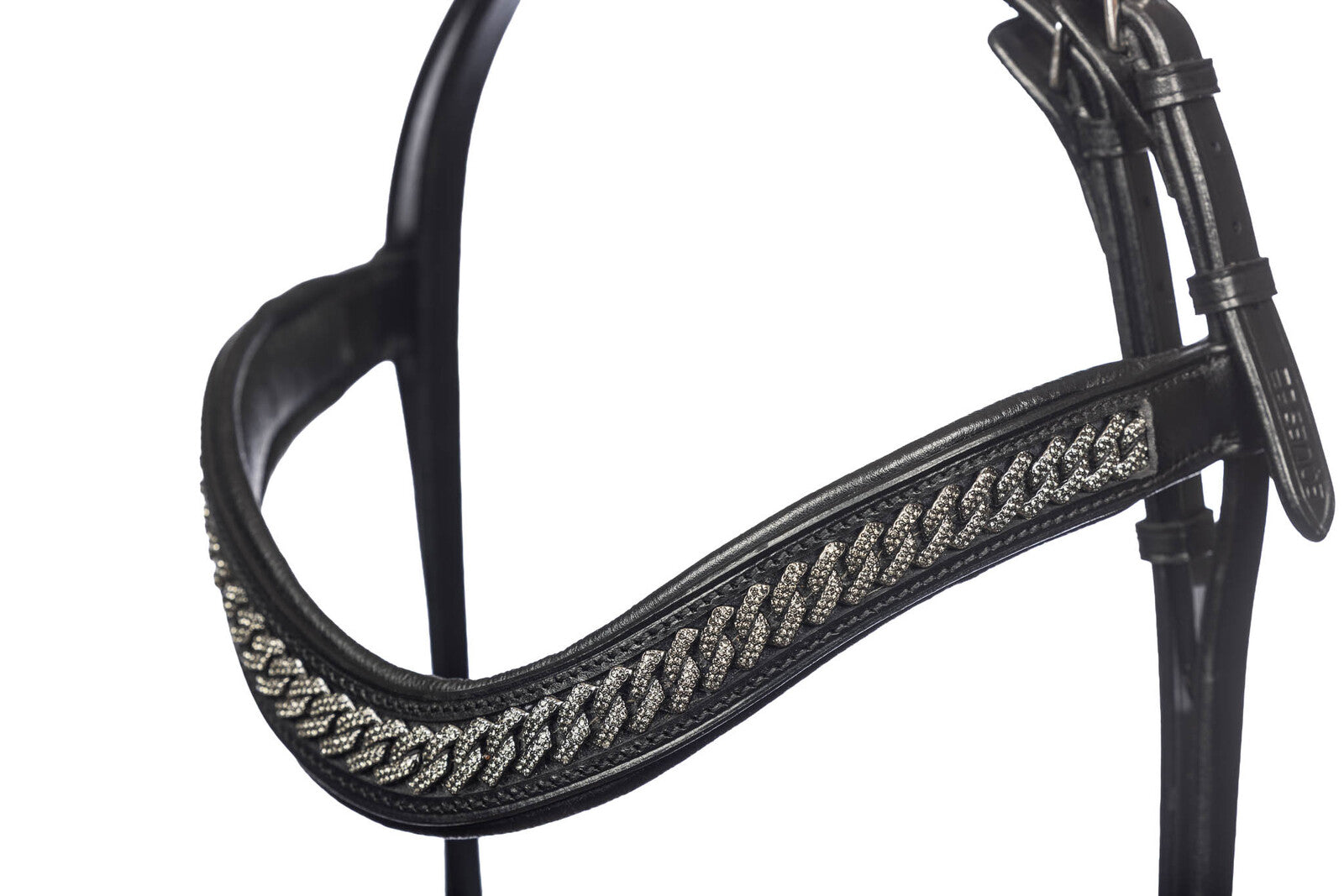 EQ290051-AN 2 Crystal Curb Bridle