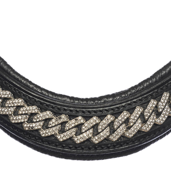 EQ290051-SI 3 Crystal Curb Bridle