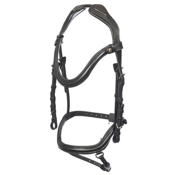EQ20200-BK 1 Deluxe Bridle – Fusion