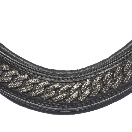 EQ290051-AN 3 Crystal Curb Bridle
