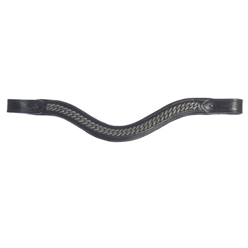 EQ31W09-AN_Wave_Browband_with_Crystal_Curb_Anthracite