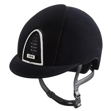 Cromo 2.0 Velvet, frame Swarovski hjälm Black