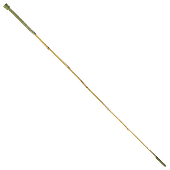 Line dressurspø lærrem, bambus, lærg Olive