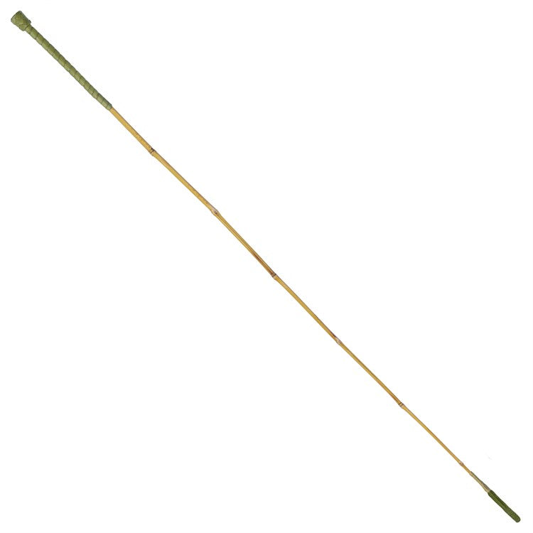 Line dressurspø lærrem, bambus, lærg Olive