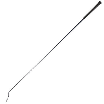 Dressurpisk nylon, gummigr