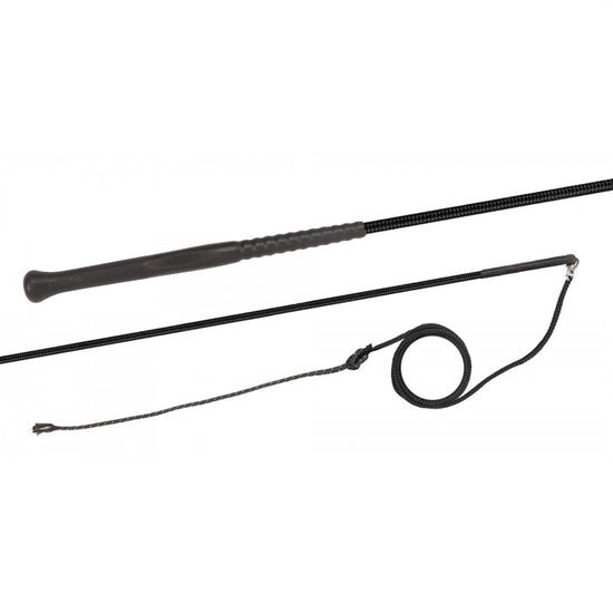 Longerpisk nylon, med swivel, gummigrep Blandede farger