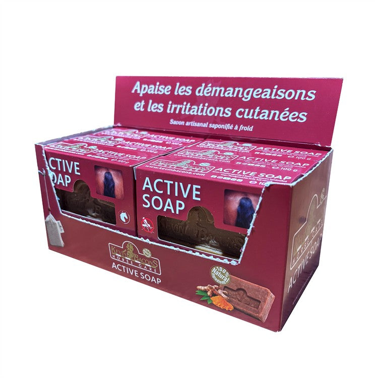 Kevin Bacon´s Active Soap hästtvål 100 gr 6-pack