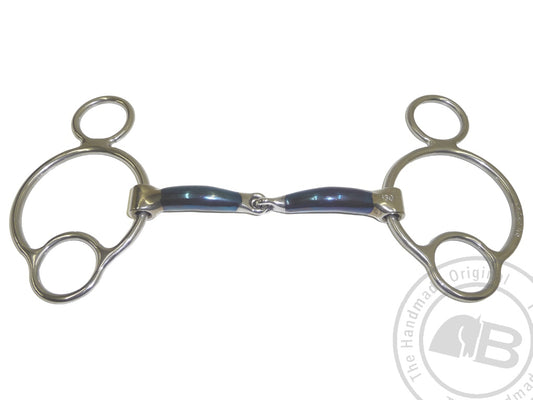 2 1/2-Ring, Snaffle Link Lock Up