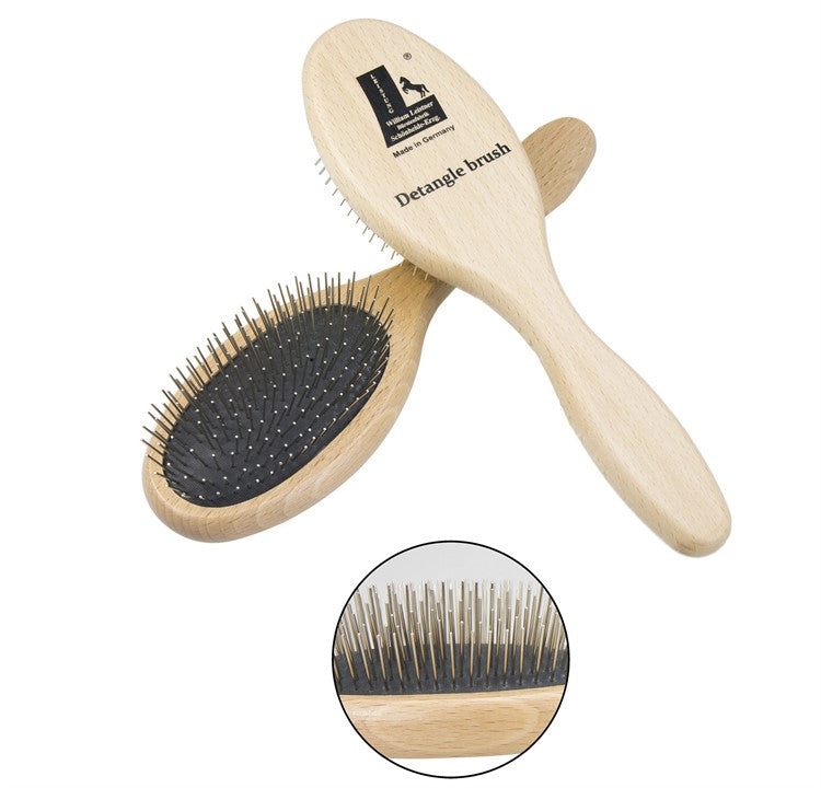 Cupido Detangle manborste m skaft, rundade knoppar 4s61