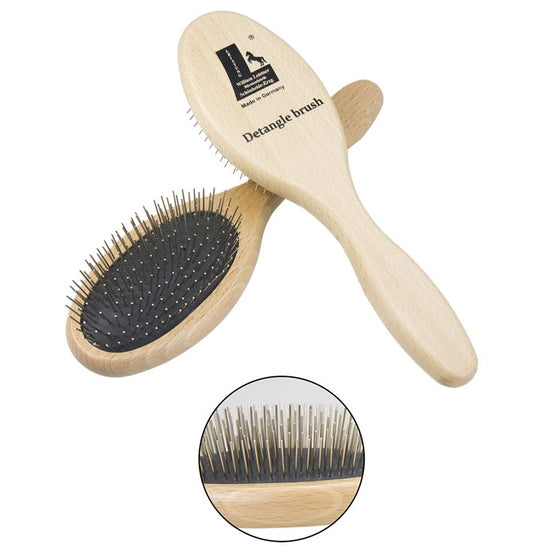 Cupido Detangle manborste m skaft, rundade knoppar 4s61