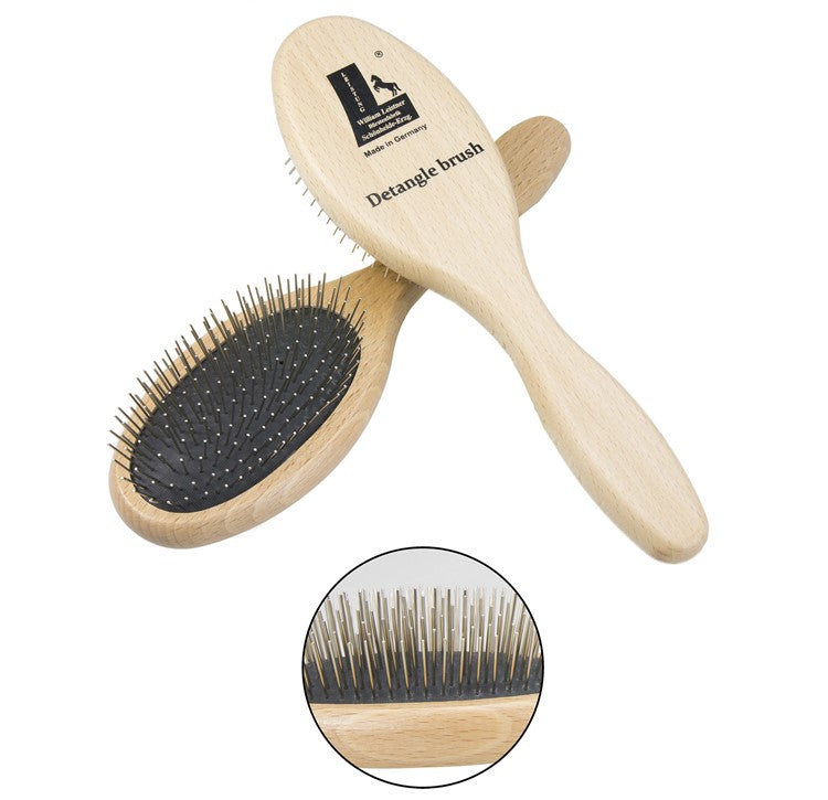 Cupido Detangle manborste m skaft, rundade knoppar 4s61