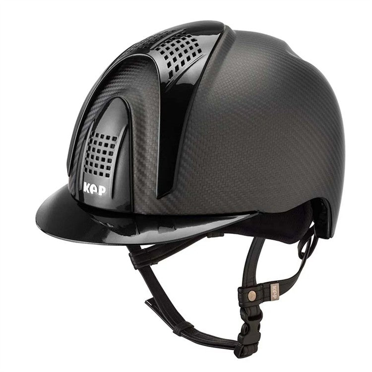 E-Light Carbon hjelm med 3 innlegg