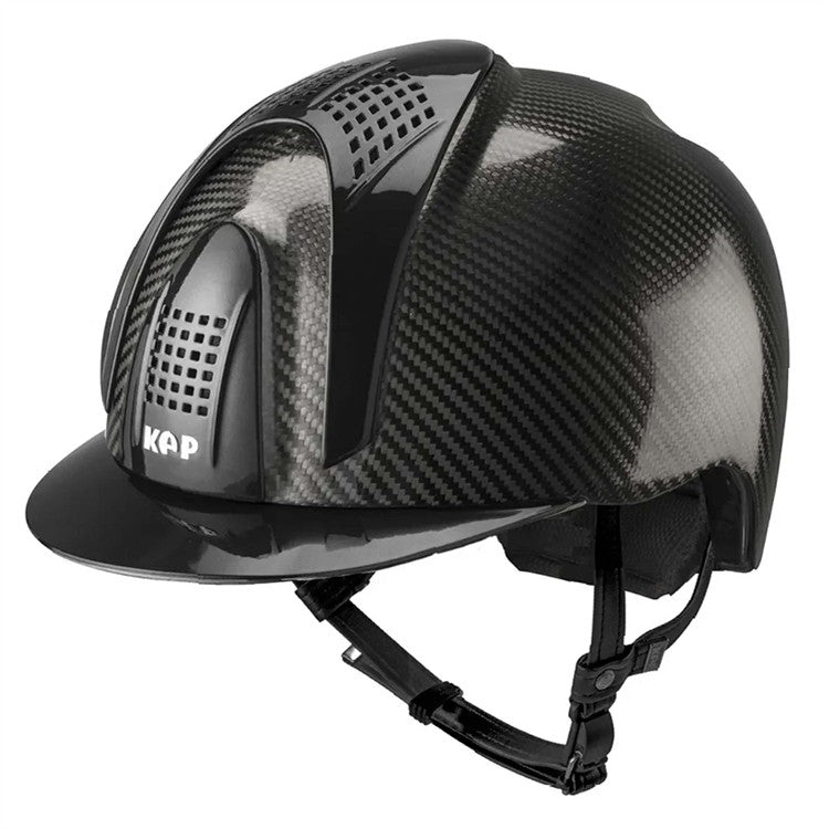 E-Light Carbon hjelm med 3 innlegg