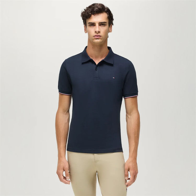 Davis Pique Poloshirt 004 Desert sky
