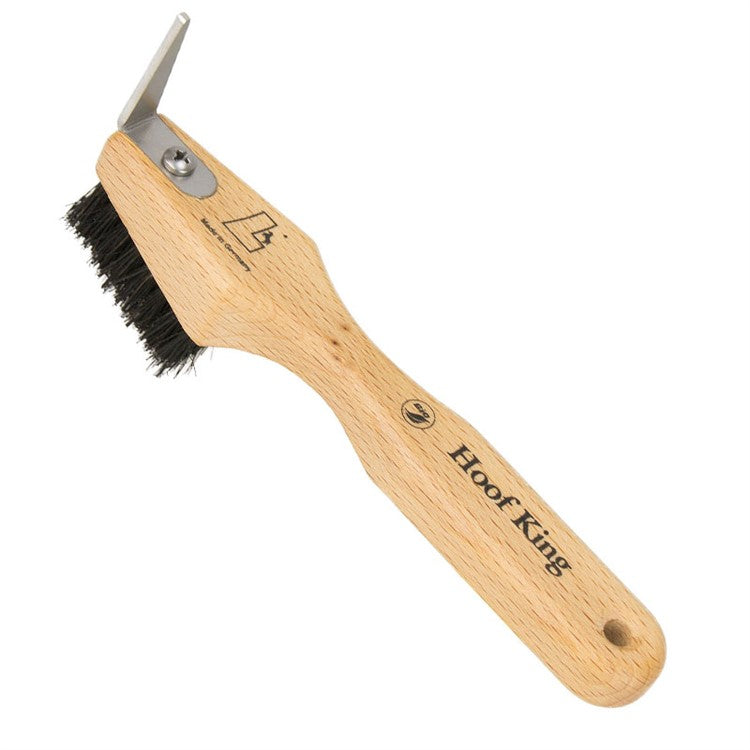 Hoof King hovkrats m borste, naturfiber 5s10