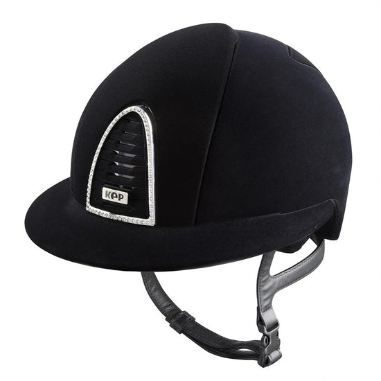 Cromo 2.0 Velvet, frame Swarovski Polo peak hjälm