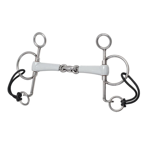 10 Pelham w hooks, Double jointed, short shank