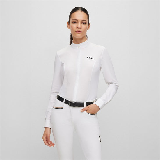 Lia signature stripe training shirt