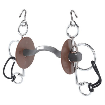Pelham w hooks, T.port Konnex Thin, long s