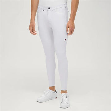 Pro Breeches Men knee gr 001 Optic white