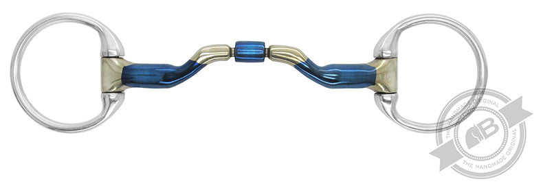 Eggbutt Bridoon, Ported barrel