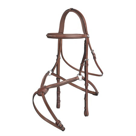 Ren Mexican bridle w embroidery