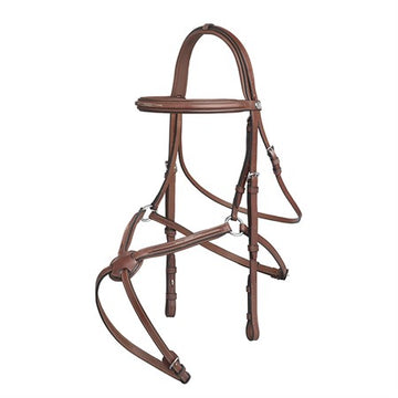 Ren Mexican bridle w embroidery