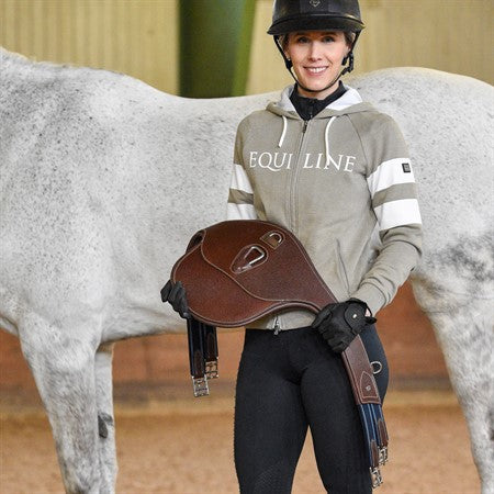 Sadelgjord med magplatta