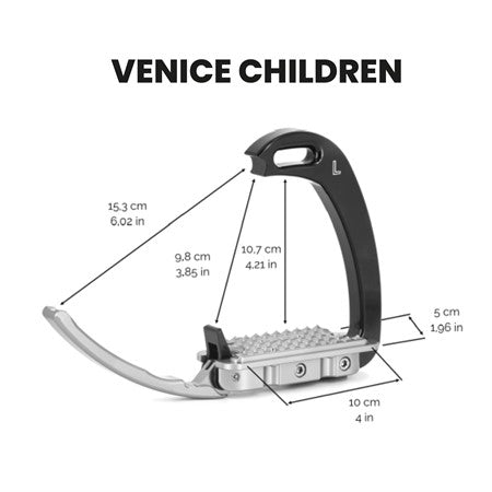 Venice Children Tech stigbygel Titanium Barn